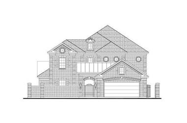 4-Bedroom, 3708 Sq Ft Luxury House Plan - 156-1194 - Front Exterior