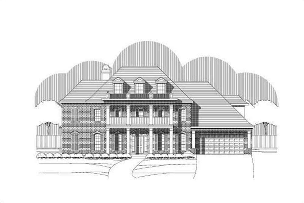 Main image for house plan # 16257