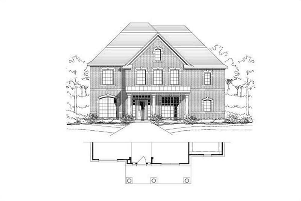Main image for house plan # 16558