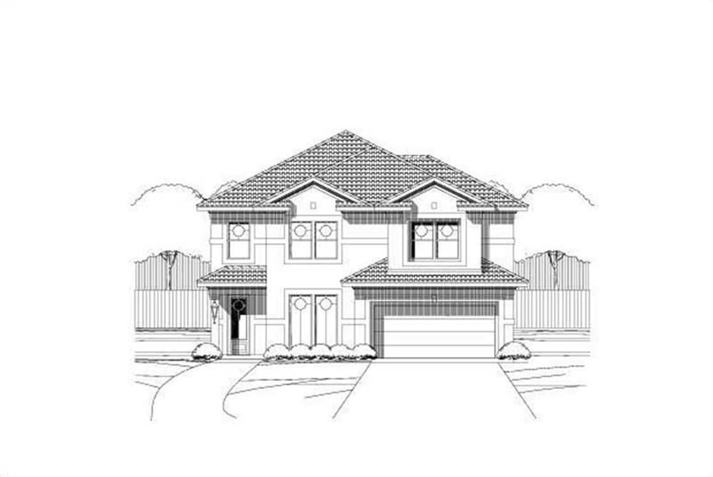 Main image for house plan # 16557