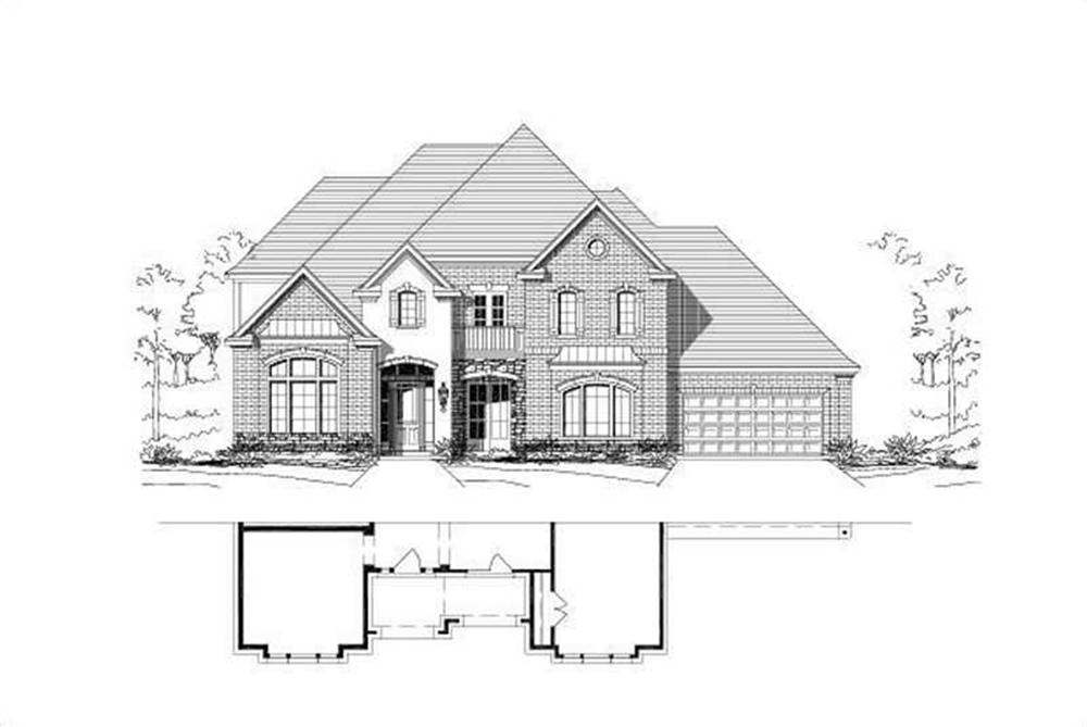 Main image for house plan # 16547