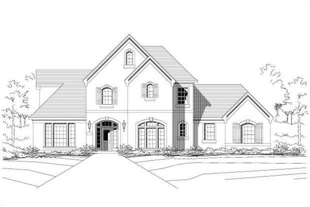 Main image for house plan # 16555