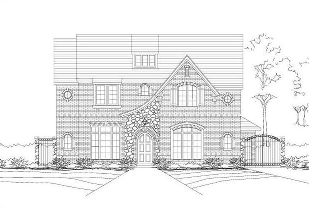 Main image for house plan # 16292