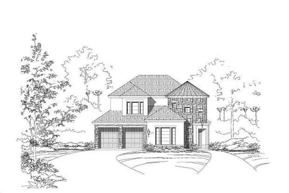 Main image for house plan # 16466