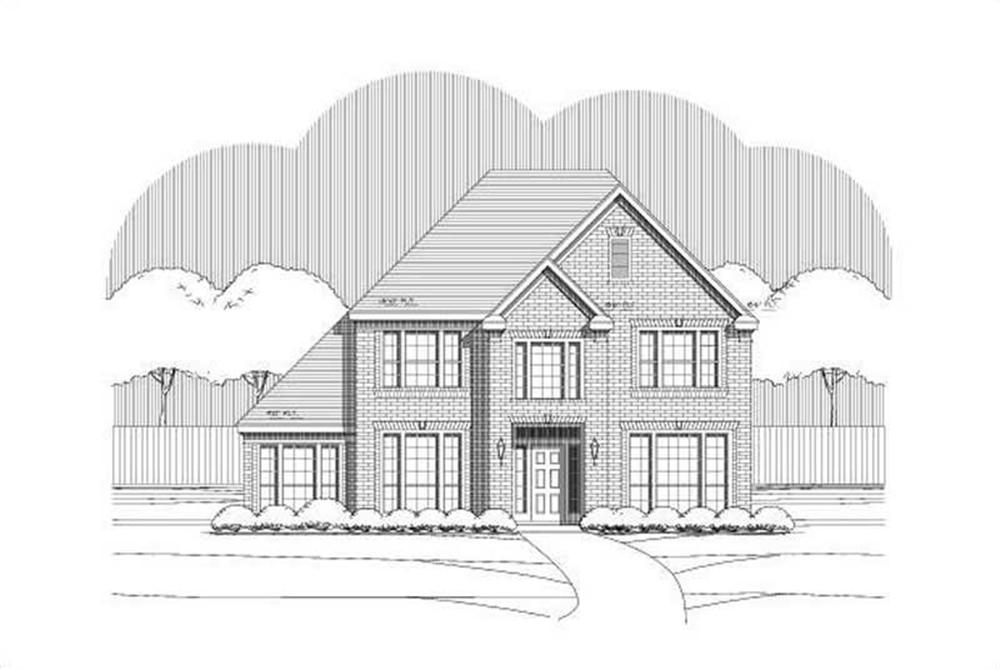 Main image for house plan # 16563