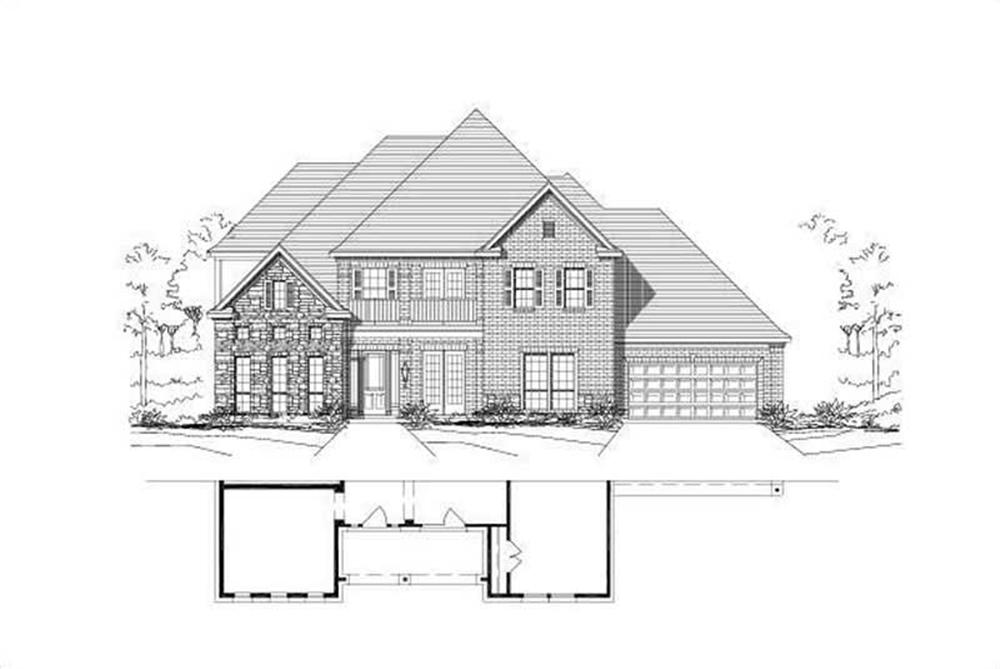 Main image for house plan # 16551