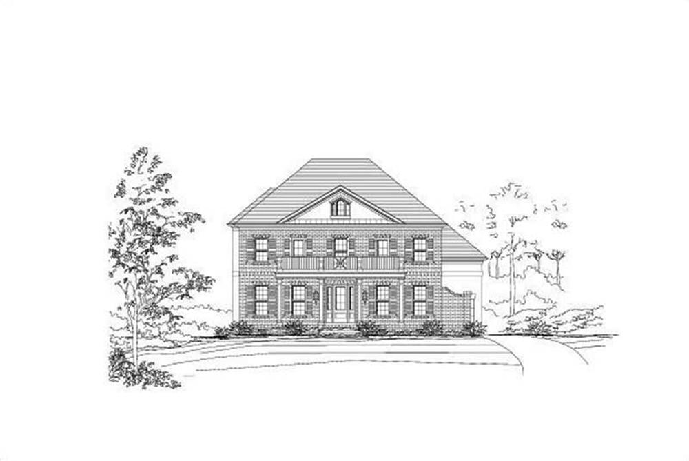 Main image for house plan # 16430