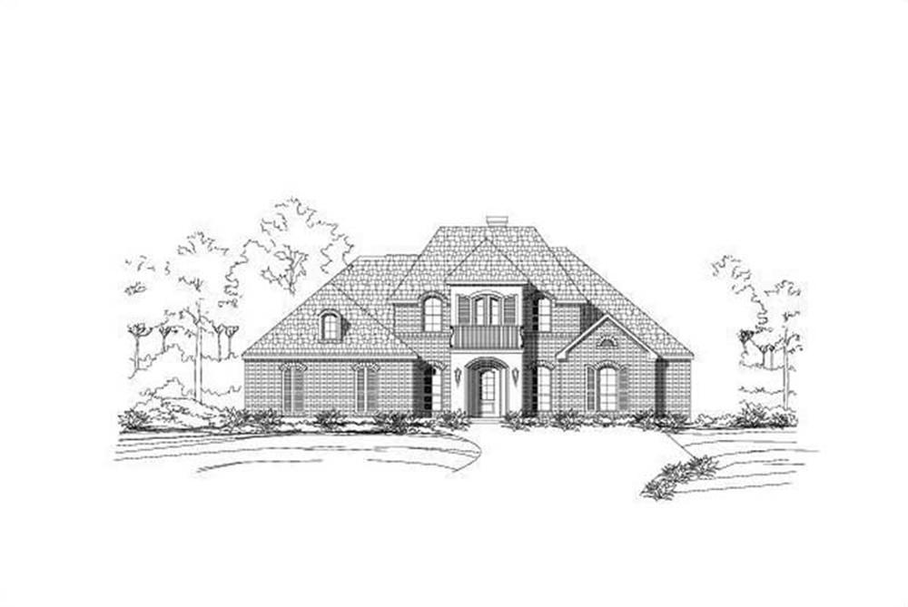 Main image for house plan # 16419