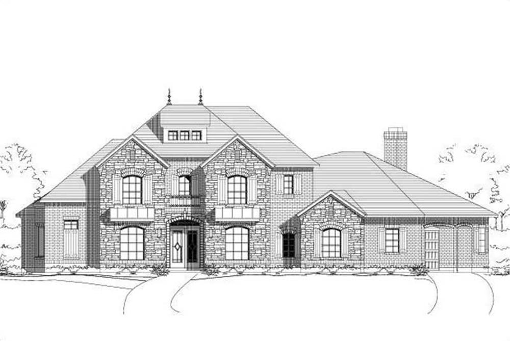 Main image for house plan # 16403