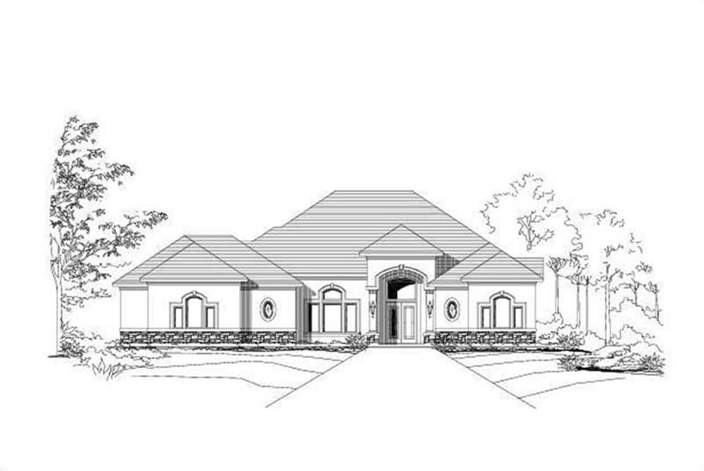 Main image for house plan # 16432