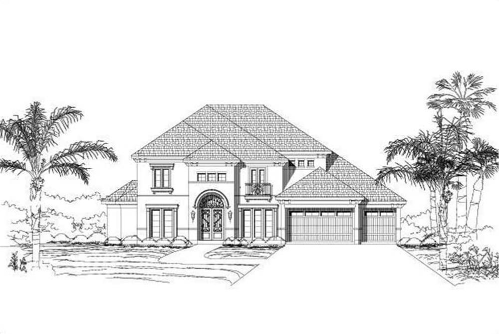 Main image for house plan # 16474
