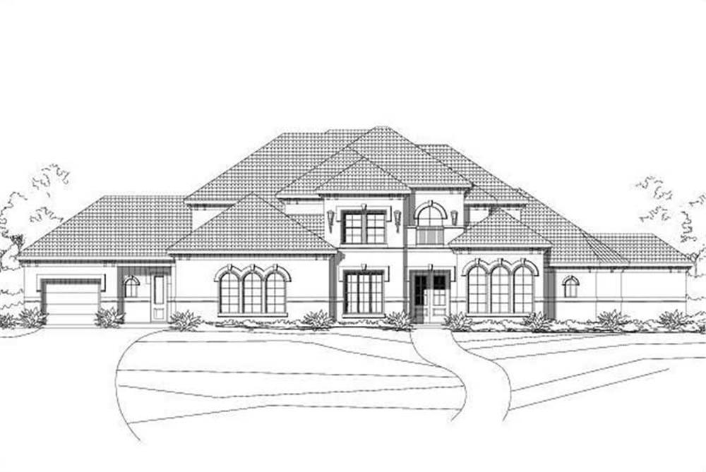 Main image for house plan # 16144
