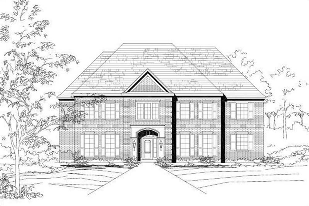 Main image for house plan # 16168