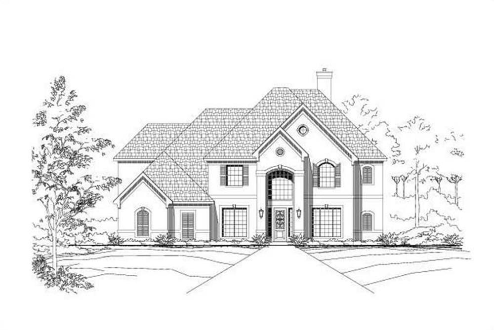 Main image for house plan # 16206