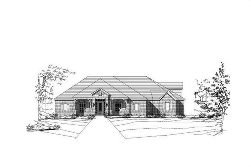 Main image for house plan # 16228