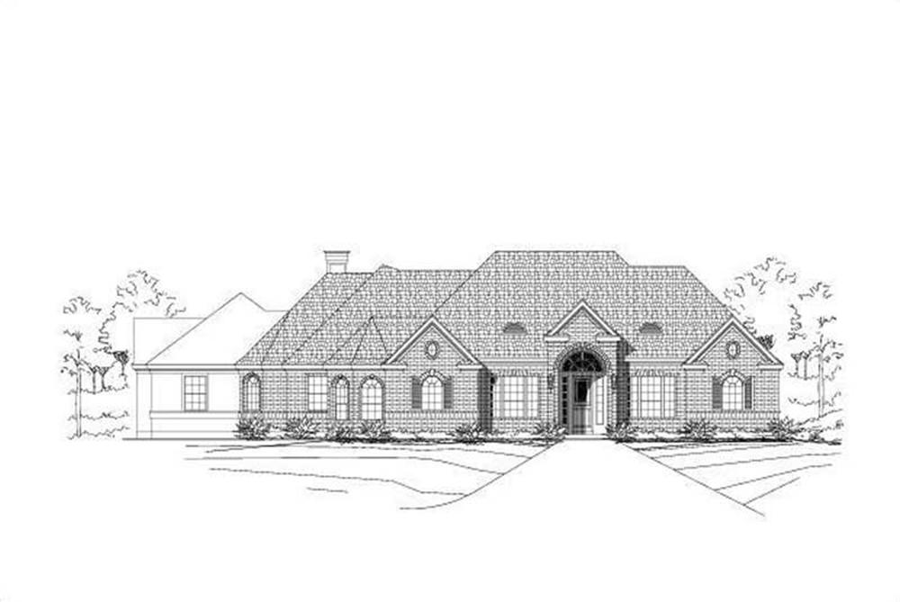 Main image for house plan # 16211