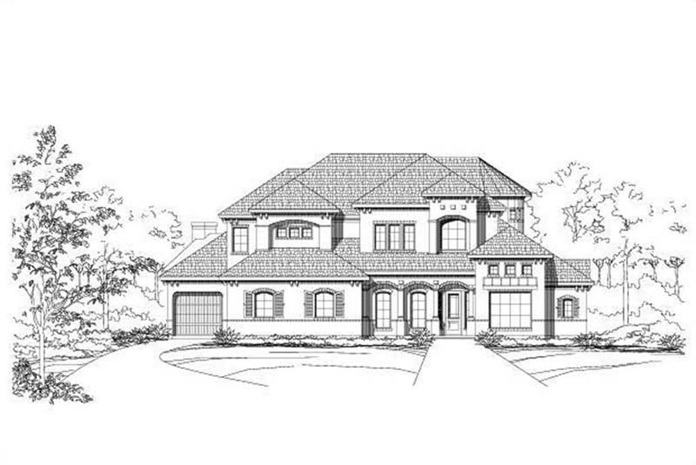 Main image for house plan # 16203