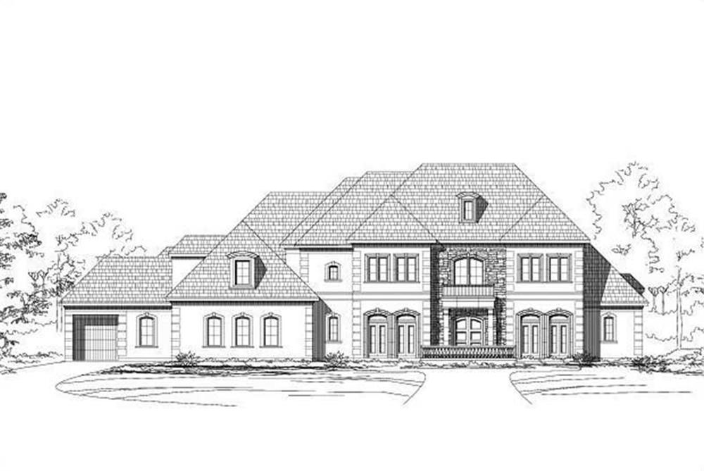 Main image for house plan # 16098