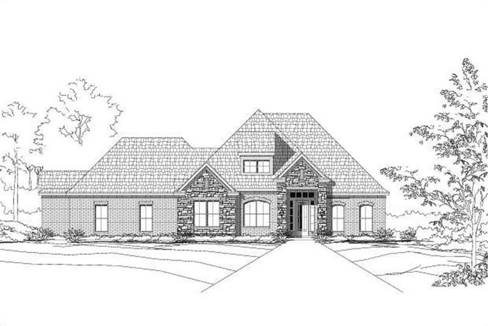 Main image for house plan # 16243