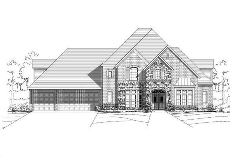 Main image for house plan # 16372