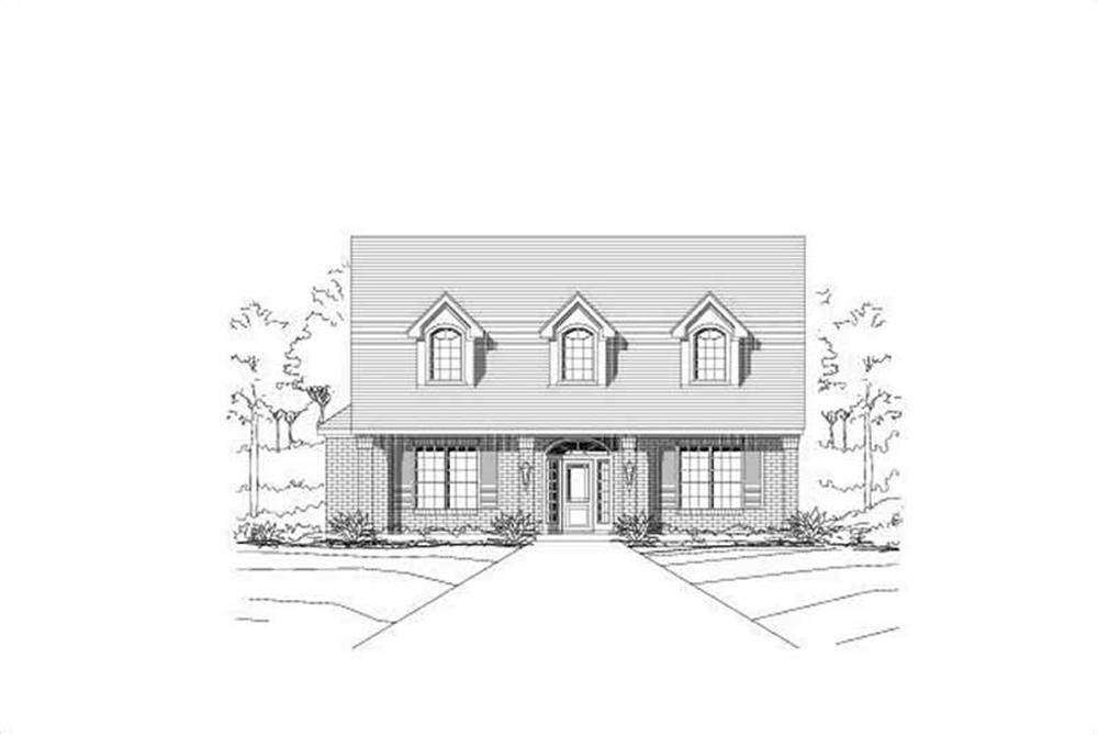 Main image for house plan # 16417