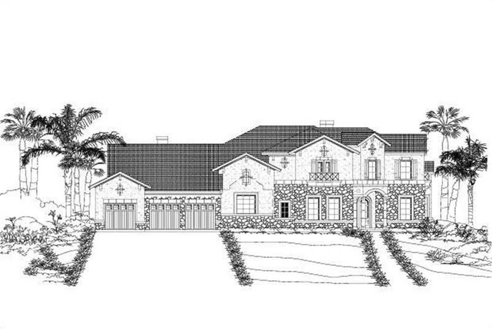 Main image for house plan # 16428