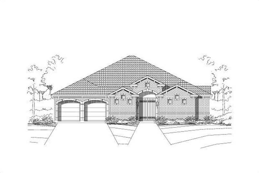 Main image for house plan # 16426