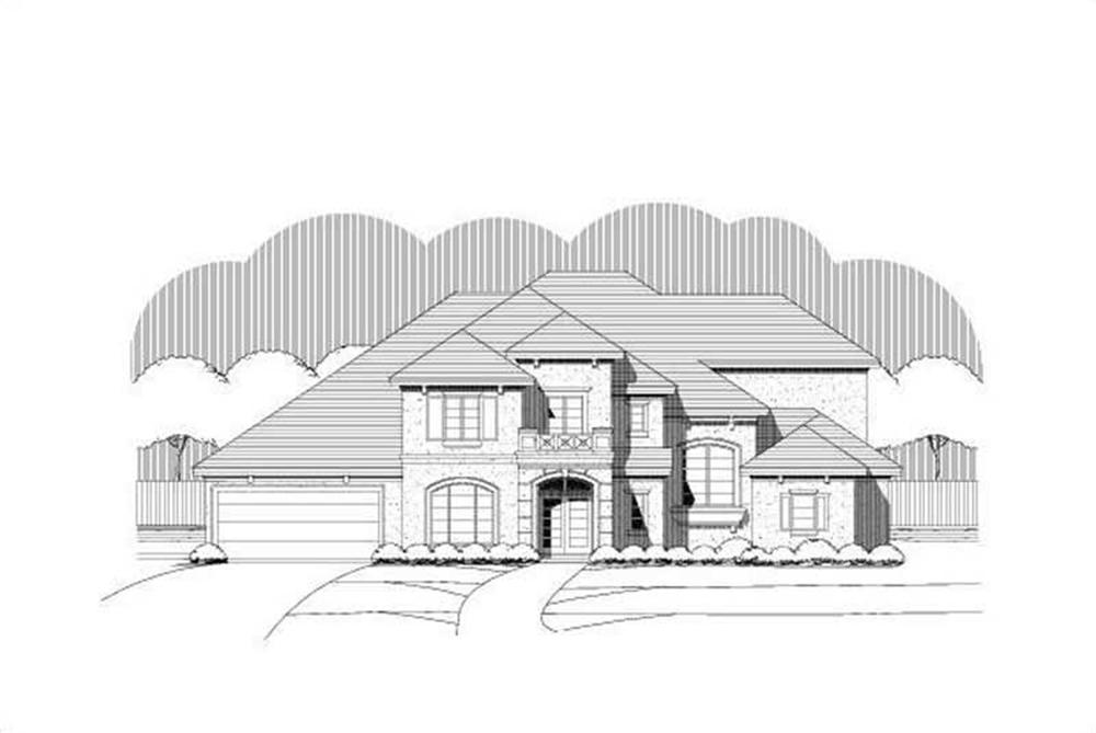 Main image for house plan # 16345