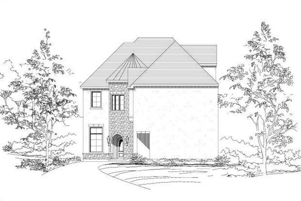 Main image for house plan # 19086