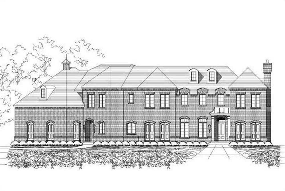 Main image for luxury house plan # 18733