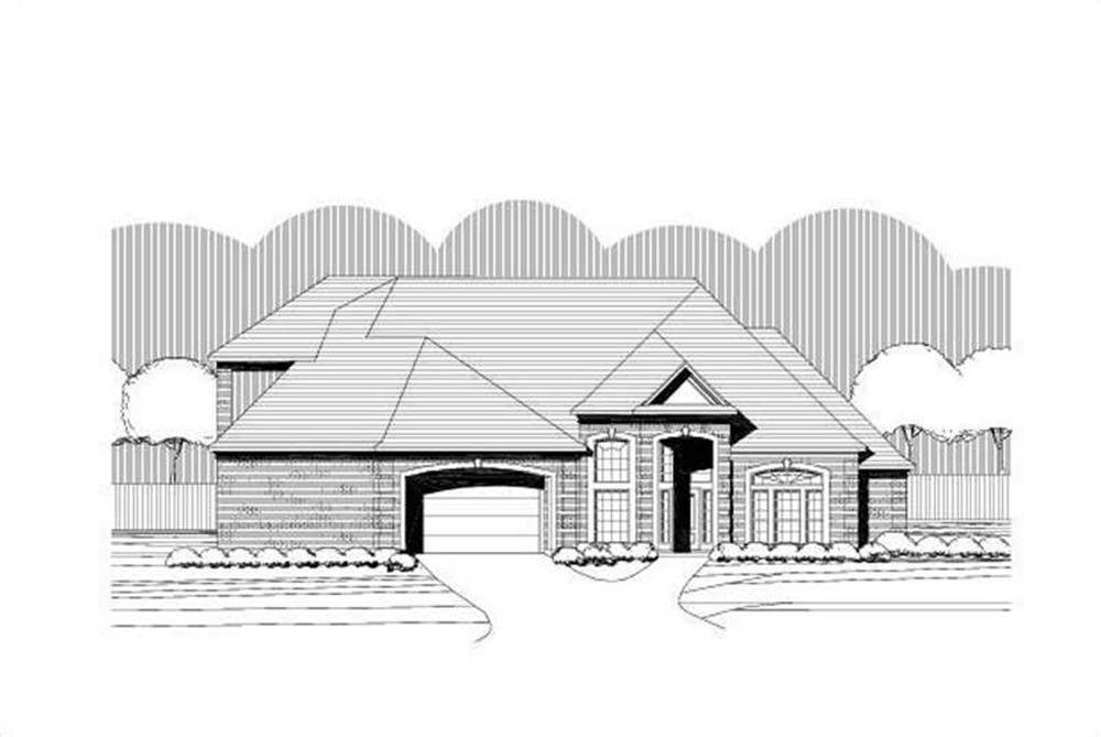 Main image for house plan # 19405