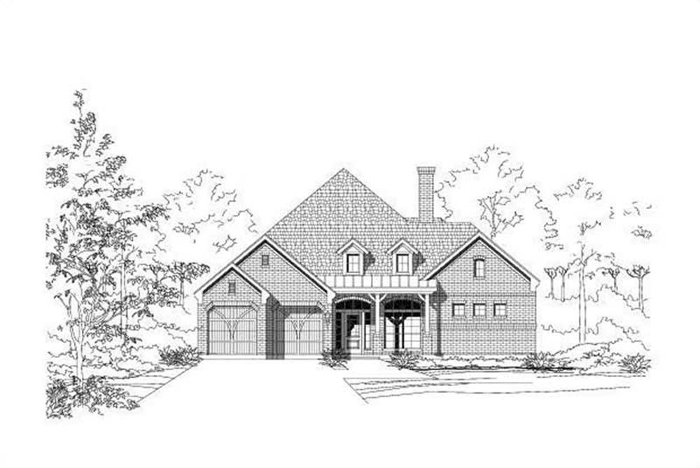 Main image for house plan # 19284