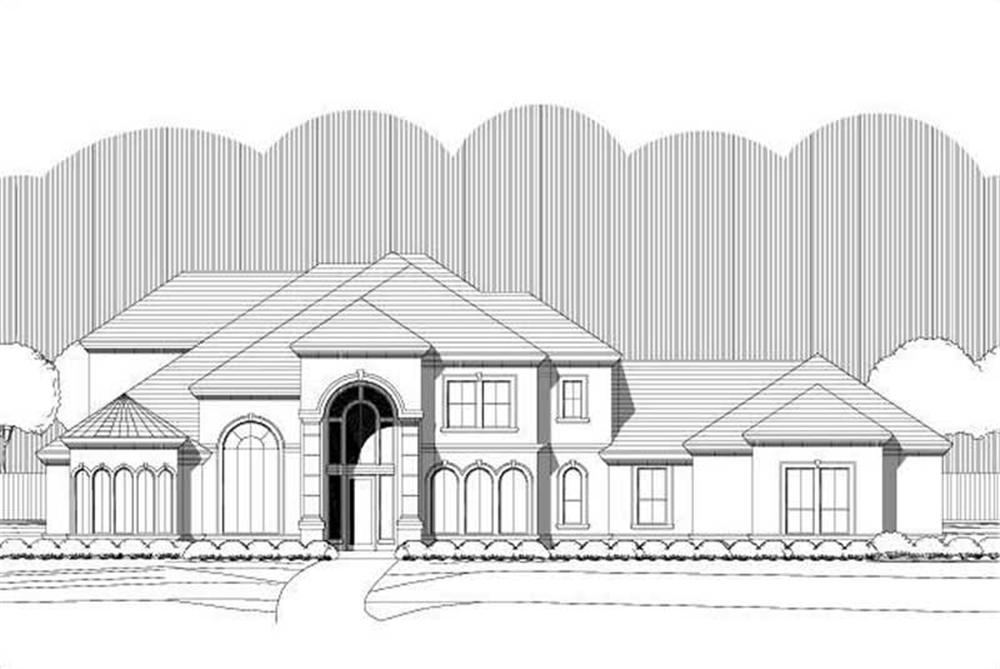 Main image for house plan # 19461