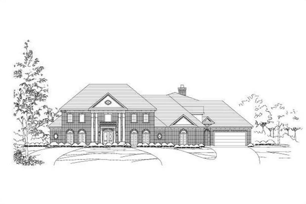 Main image for house plan # 19295