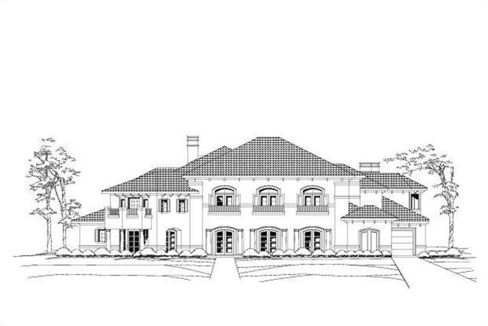 Main image for house plan # 19437