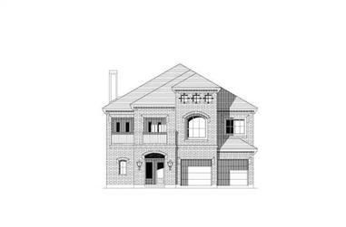 3-Bedroom, 3113 Sq Ft Traditional House Plan - 156-1690 - Front Exterior