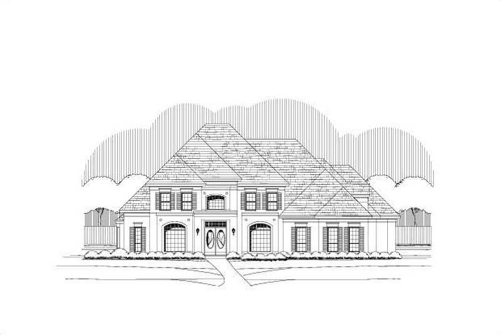 Main image for luxury house plan # 19428