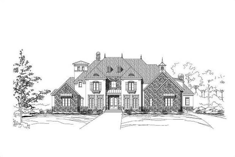 Main image for luxury house plan # 19288