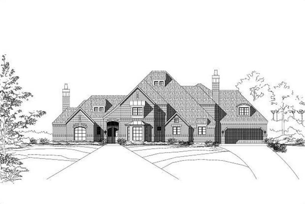 Main image for luxury house plan # 19244