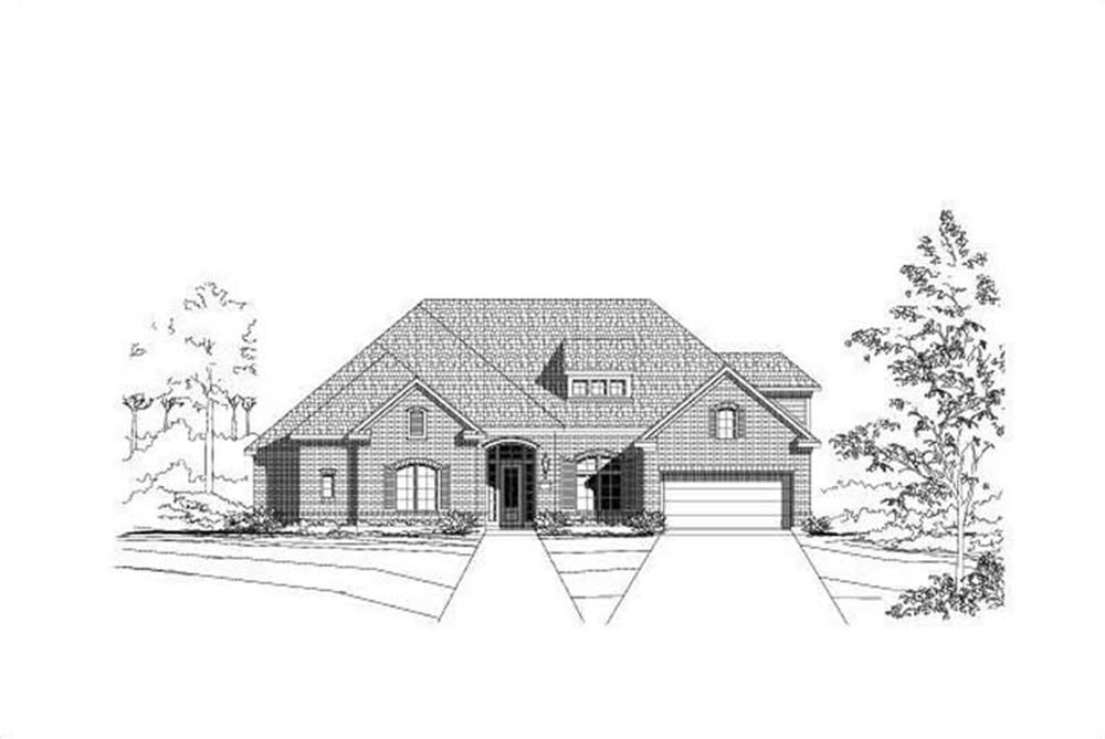 Main image for house plan # 19264