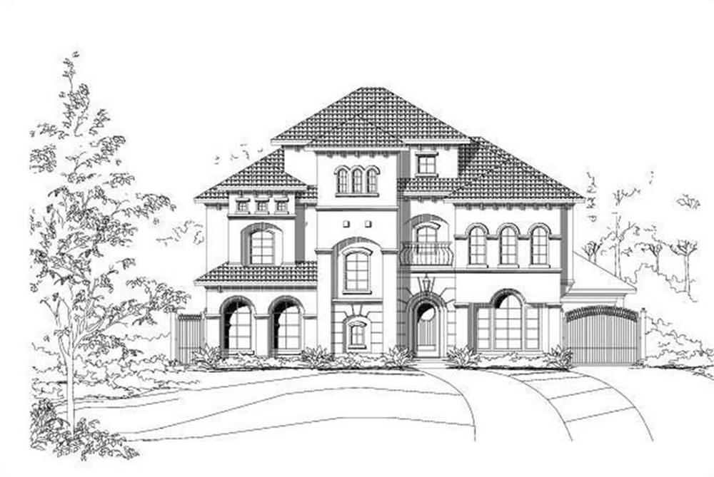 Main image for house plan # 19231