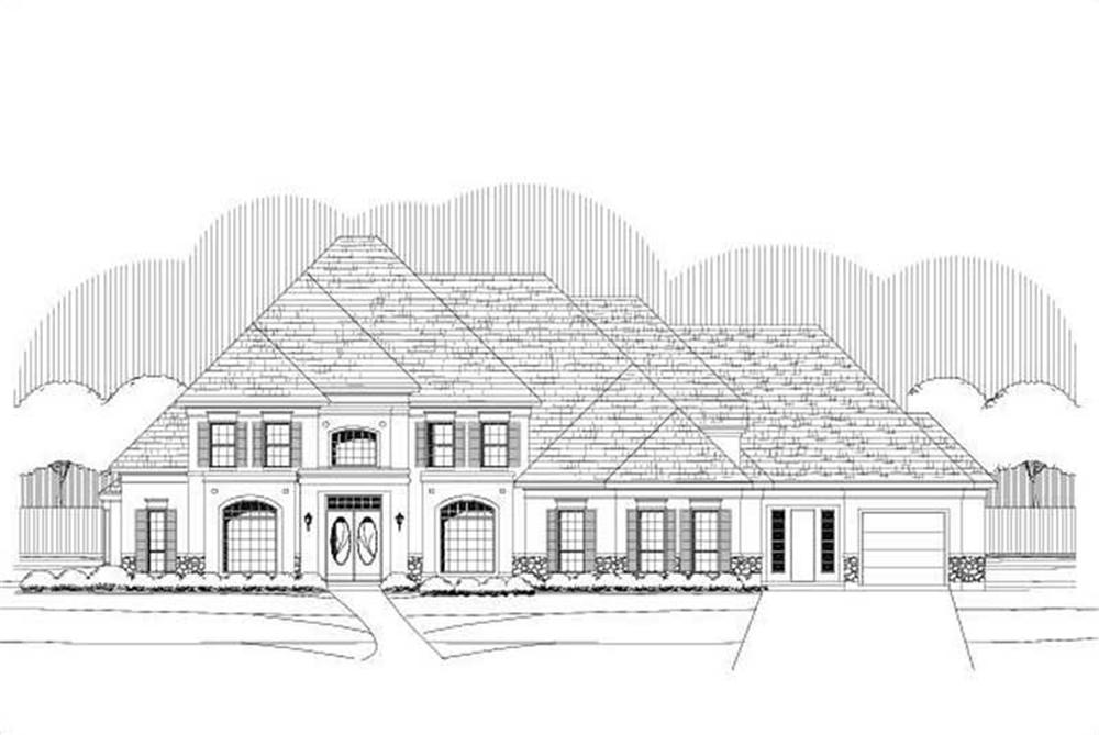 Main image for house plan # 19398