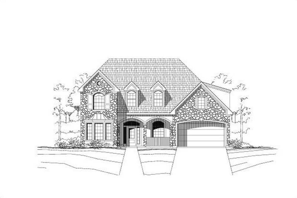 Main image for house plan # 19307