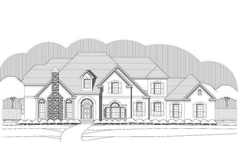 Main image for house plan # 19340