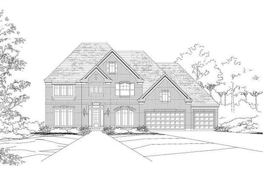 Main image for house plan # 19348