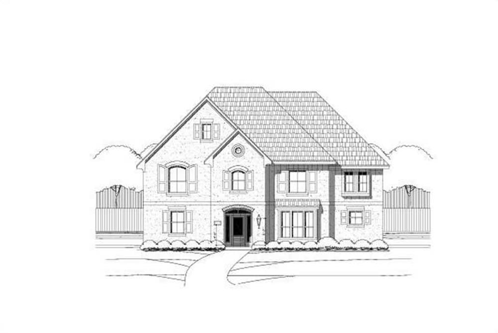 Main image for house plan # 19237