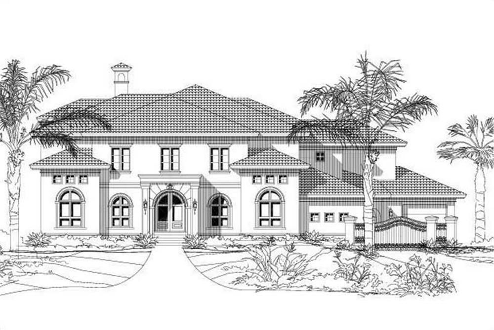 Main image for house plan # 19334