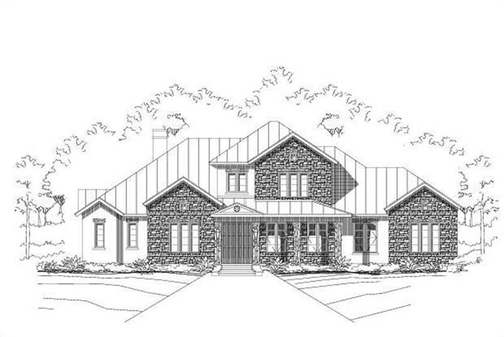 Main image for house plan # 15343