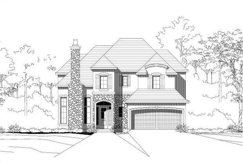 Main image for house plan # 15118