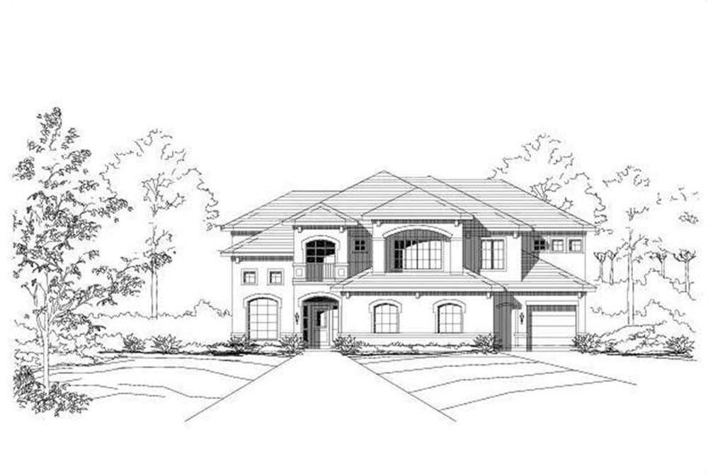 Main image for house plan # 15351